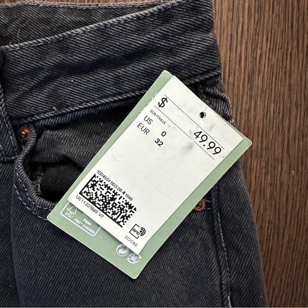 High Rise Wide Leg Jeans - Picture 2 of 3